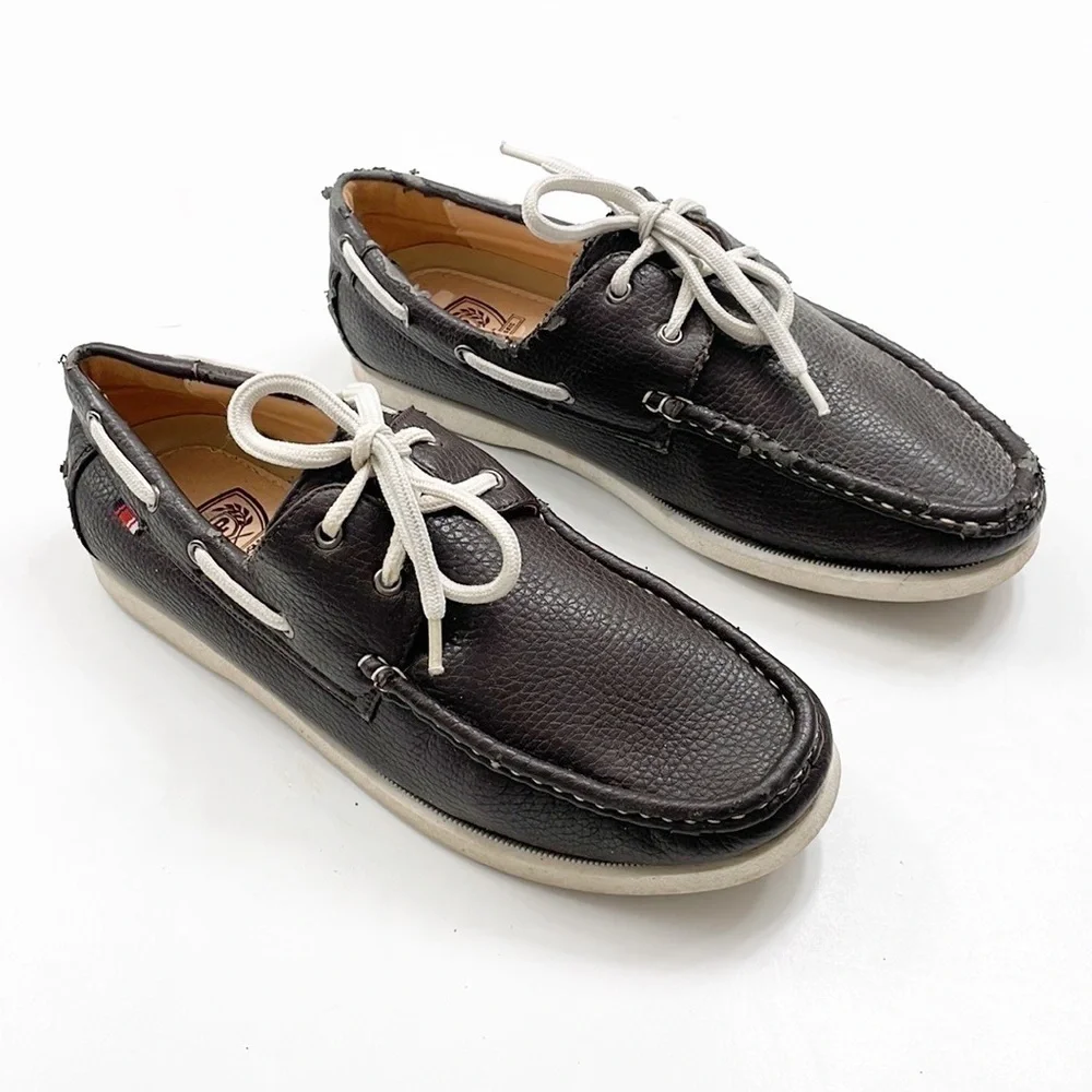 Phat Classic dark brown boat shoes